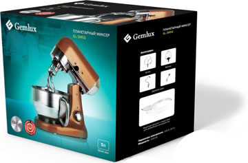 Упаковка Gemlux Упаковка миксера Gemlux