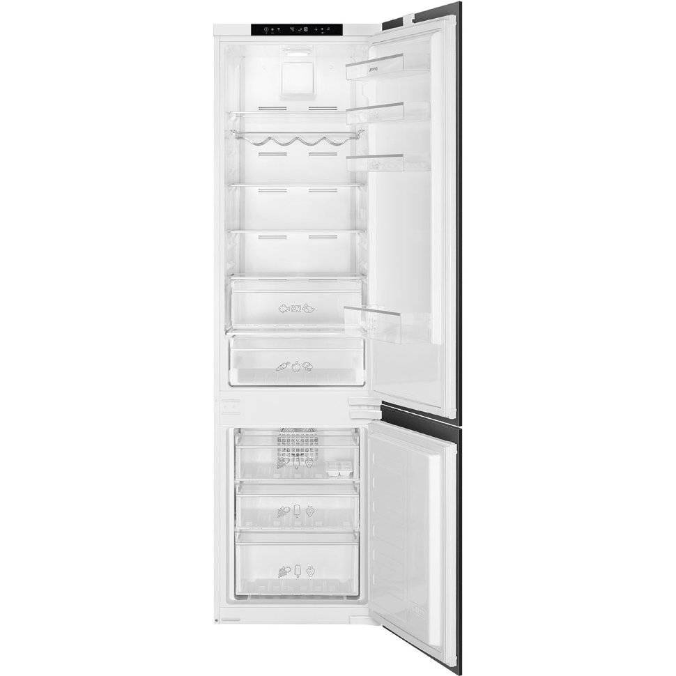 Холодильник smeg c8194tne схема встраивания