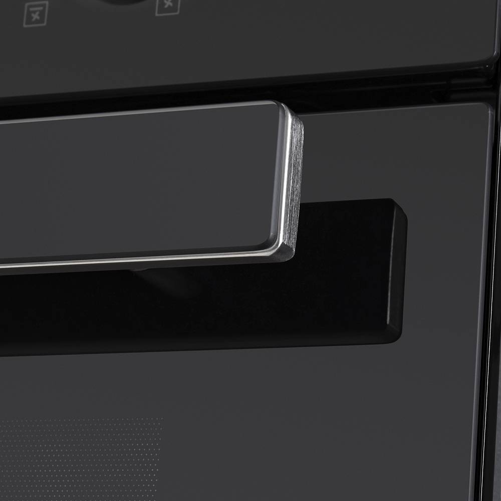 шкаф духовой газовый maunfeld eogc604s с электрическим грилем