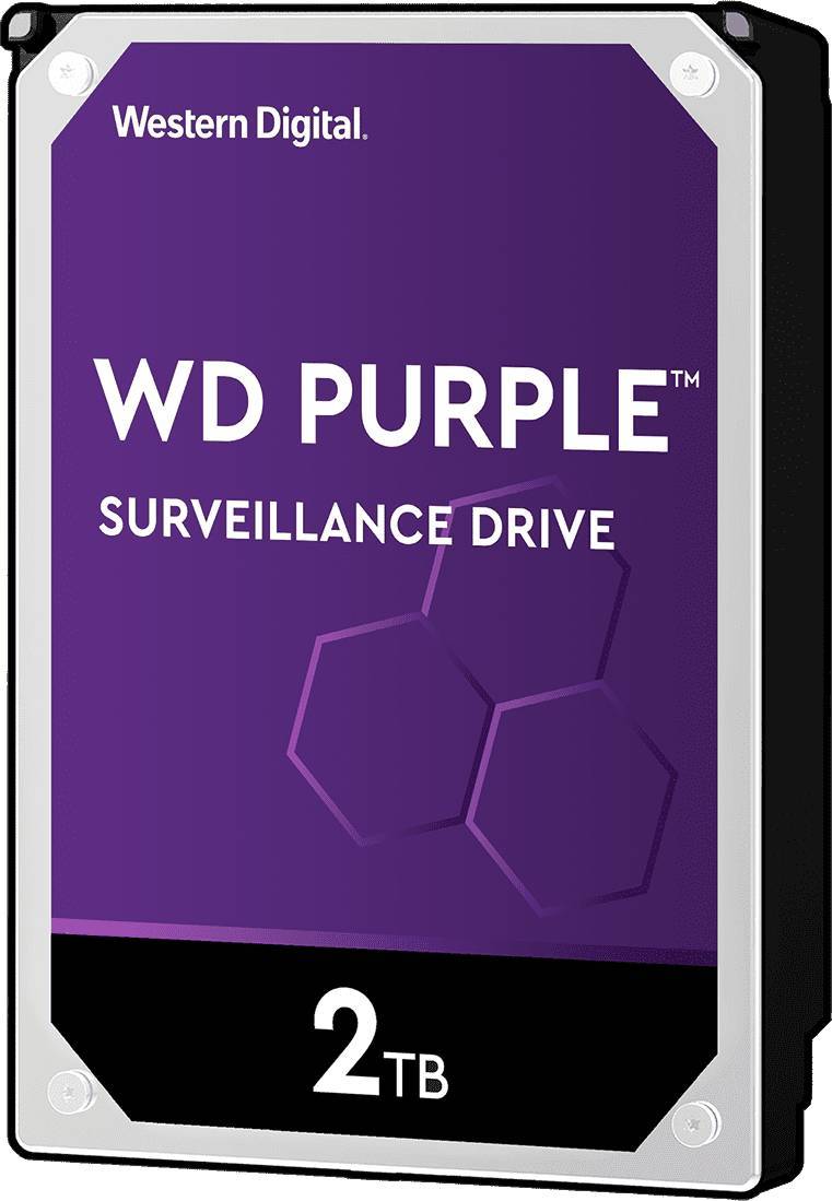 HDD WD SATA3 2Tb Purple Video IntelliPower 64Mb