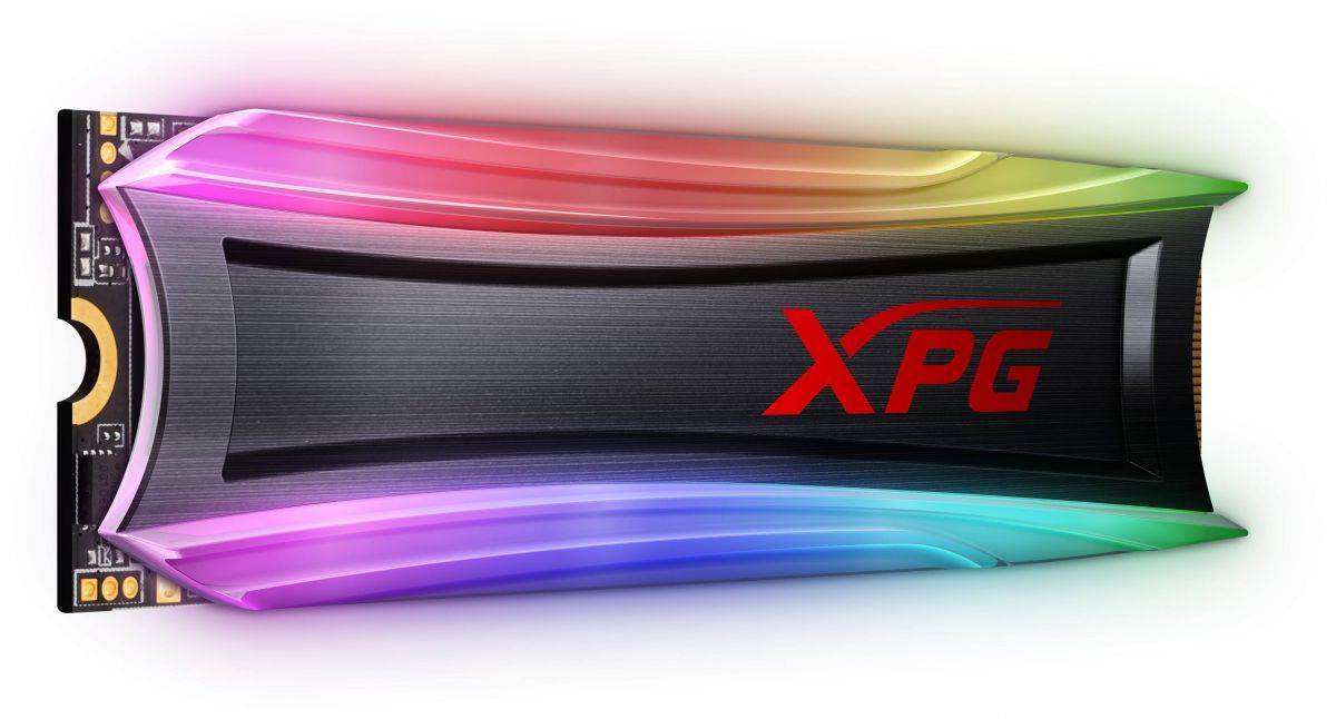 ADATA SPECTRIX S40G RGB SSD 2TB, 3D TLC, M.2 (2280), PCIe Gen 3.0 x4, NVMe, R3500/W1900, TBW 1280