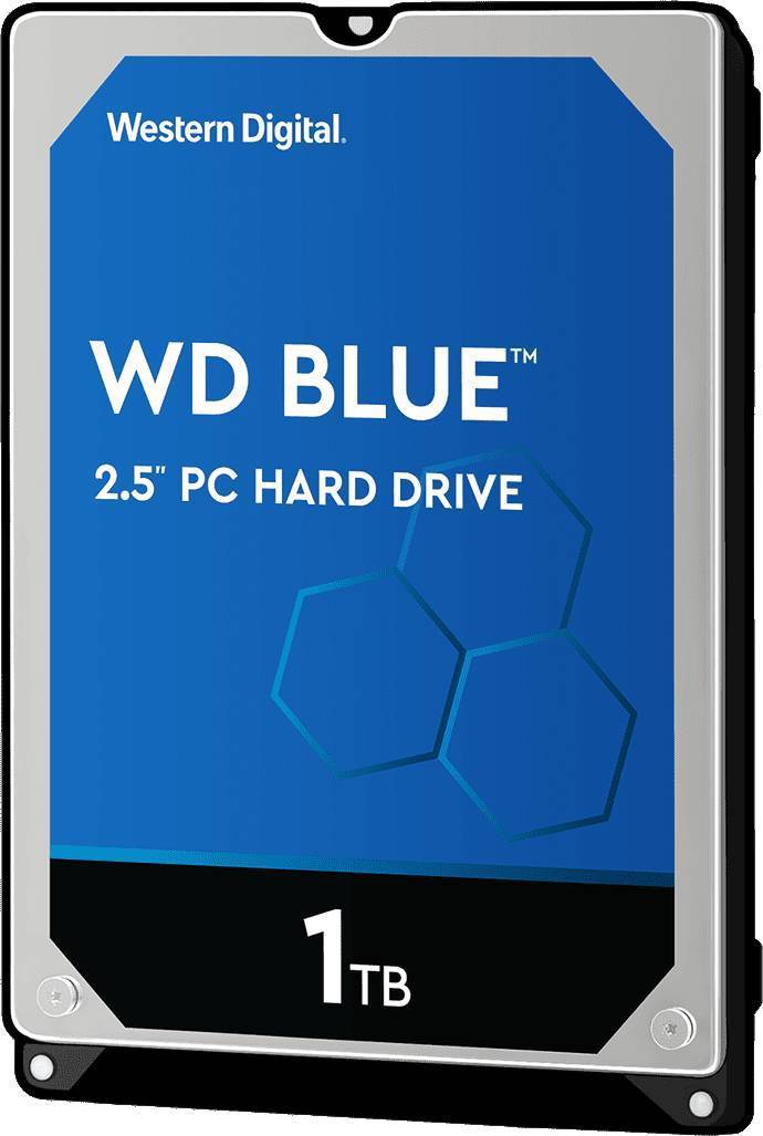 HDD WD SATA3 1Tb 2.5" Blue 5400 128Mb