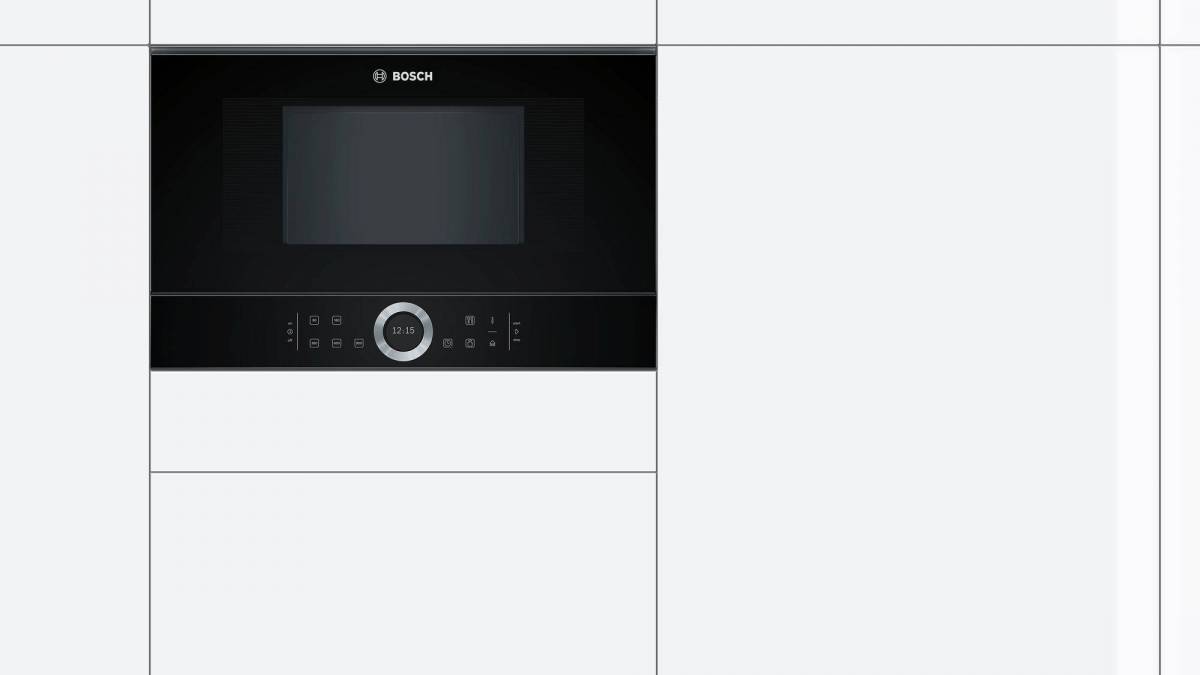 Микроволновка bosch bfl634gb1 схема встраивания
